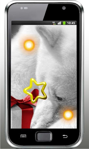 Cristmas Bear live wallpaper