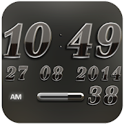 Digi Clock Widget Maybach