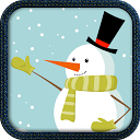 Kids Paint Christmas Cards mobile app icon