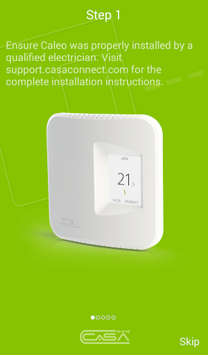 Caleo Connected Thermostat