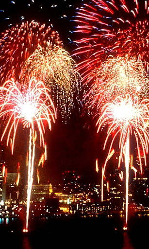 Fireworks HD Live Wallpaper