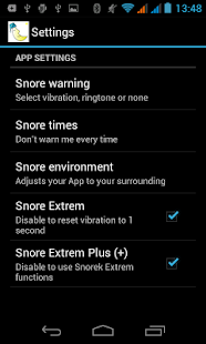 Stop snoring detect & warning Screenshots 2