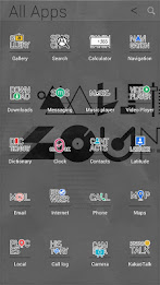 Typo White atom theme poster 3