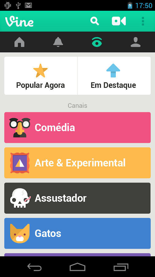 Vine - screenshot