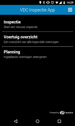 Inspectie App VDC