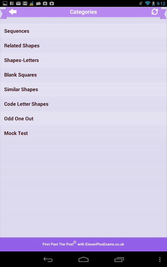 11+ Non Verbal Reasoning Screen 2