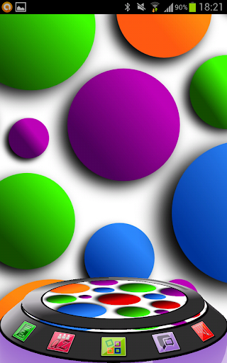 Neon Next Launcher 3D Theme