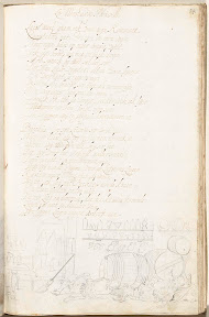 Herberginterieur met twee dronkaards