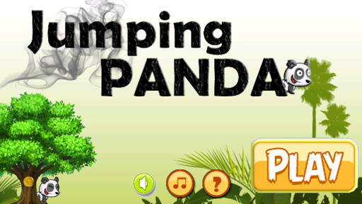Happy Panda Jumping