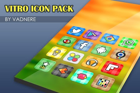 Screenshot Vitro Flat Icon Pack Theme v1.5.0