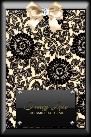 Fancy Lace GO SMS Pro Theme