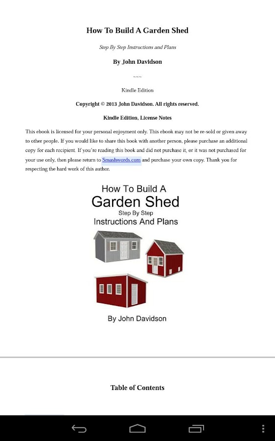 How to Build Garden Shed Plan - Android Apps on Google Play