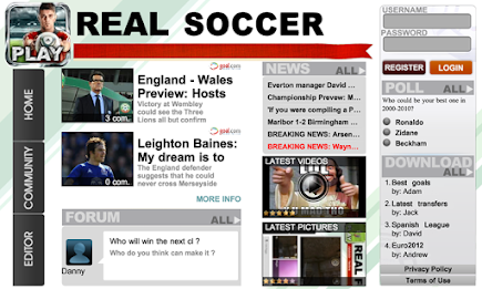 Real Soccer 2012 poster 13