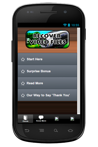 Recover Deleted Video File