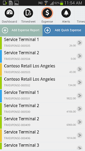 Time and Expense - Dynamics AX Screenshots 5