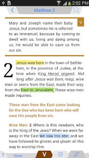Android application The Voice Bible screenshot