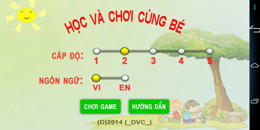 Học và chơi cùng bé