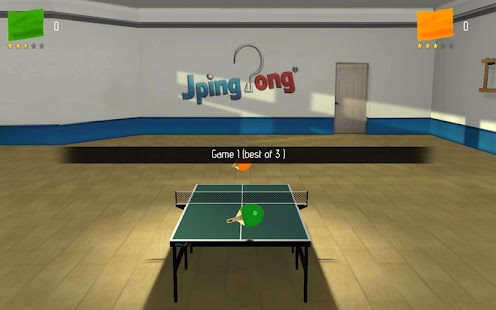 JPingPong Table Tennis Free Screenshots 1