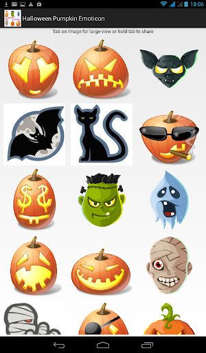 Halloween Pumpkin Emoticon
