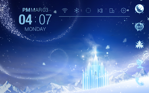 How to install Let it go Atom theme lastet apk for android