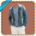 Man In T-Shirt Photo Suit icon