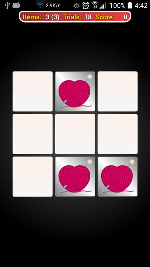 Android application Coach memory! Brain Trainer+ screenshort