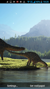 Dinosauři Živá Tapeta - náhled