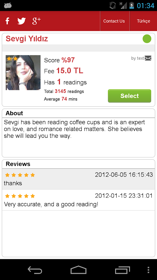 Binnaz Fortune Teller Android Apps on Google Play