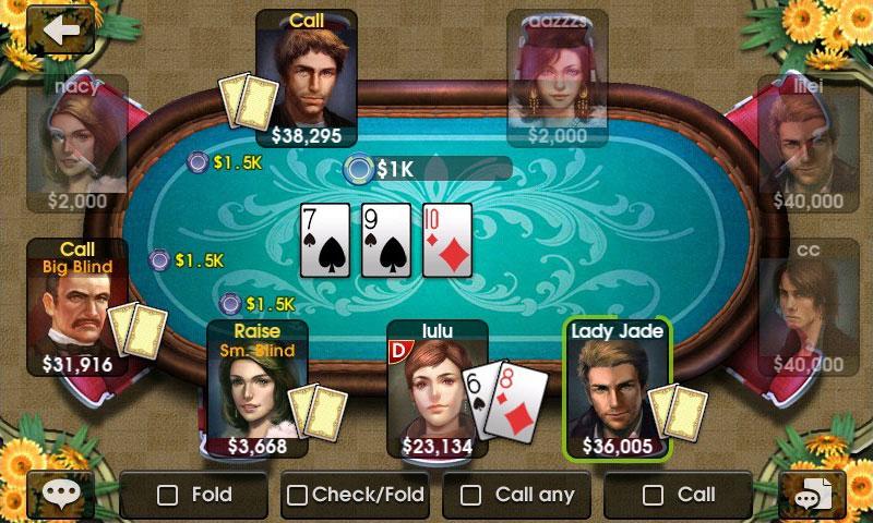 Free texas holdem app for android