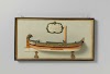 Half model of an inspection boat