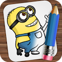 Drawing Despicable Me icon