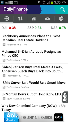 DailyFinance – Stocks News