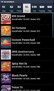 Free Texas Lotto Scratchers Tracker APK