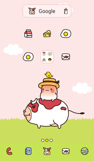 eggmong angrycow dodol theme