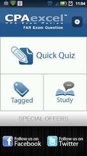 CPAexcel FAR Exam Questions Screenshots 0