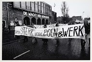 Betoging tegen jeugdwerkloosheid