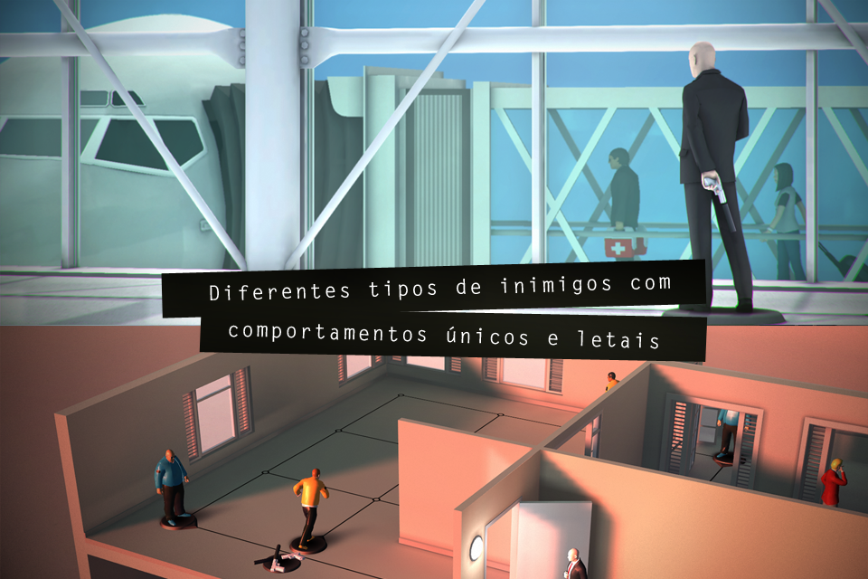 Hitman GO: captura de tela