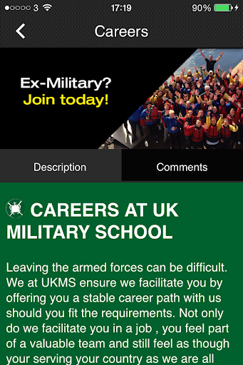 【免費教育App】UK Military School-APP點子