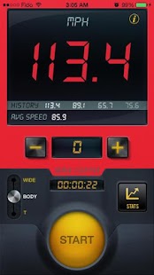 Tennis Serve Speed Radar Gun Screenshots 0