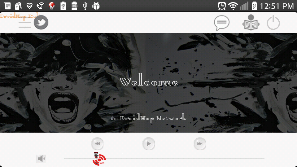    DroidHop Radio Hip Hop SMN- screenshot  