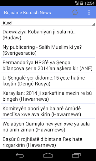 Rojname Kurdish News