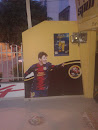 Messi Mural