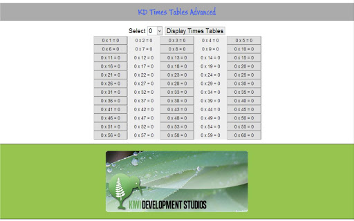KD Times Tables Advanced