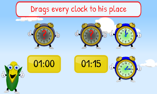 Telling Time Kids 1st Grade(圖6)-速報App