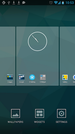 S Launcher (Lanzador de Galaxy S5 - pantalla