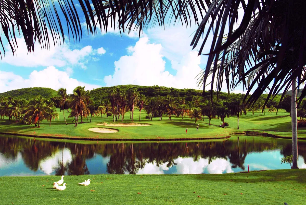 golf-st-croix-US-Virgin-Islands - The Buccaneer, on St. Croix, is a par 70, 18-hole golf course with spectacular views of the Caribbean Sea from 13 holes.