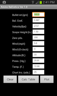 Free Download Ammo Ballistics APK for PC
