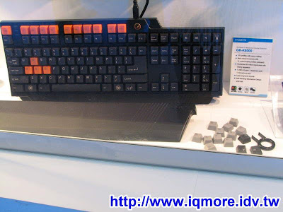 Computex 2008: Gigabyte技嘉科技 (鍵盤介紹) - 老貓測3C
