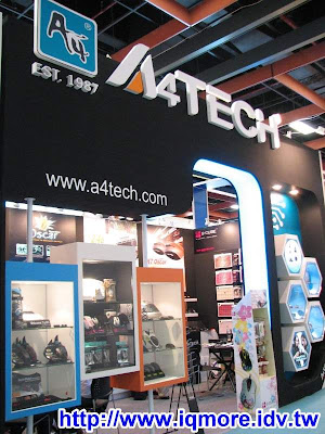 Computex 2008: A4tech雙飛燕 (鍵盤介紹) - 老貓測3C