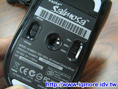 Razer Salmosa 煞魔蛇光學滑鼠測試 - 老貓測3C